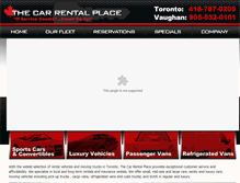 Tablet Screenshot of carrentalplace.com